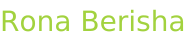 Rona Berisha