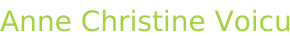 Anne Christine Voicu