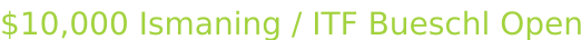 $10,000 Ismaning / ITF Bueschl Open